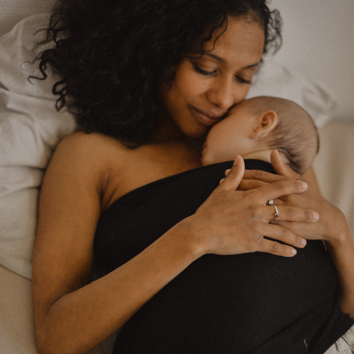 Bandeau peau a peau easy lover black studio romeo