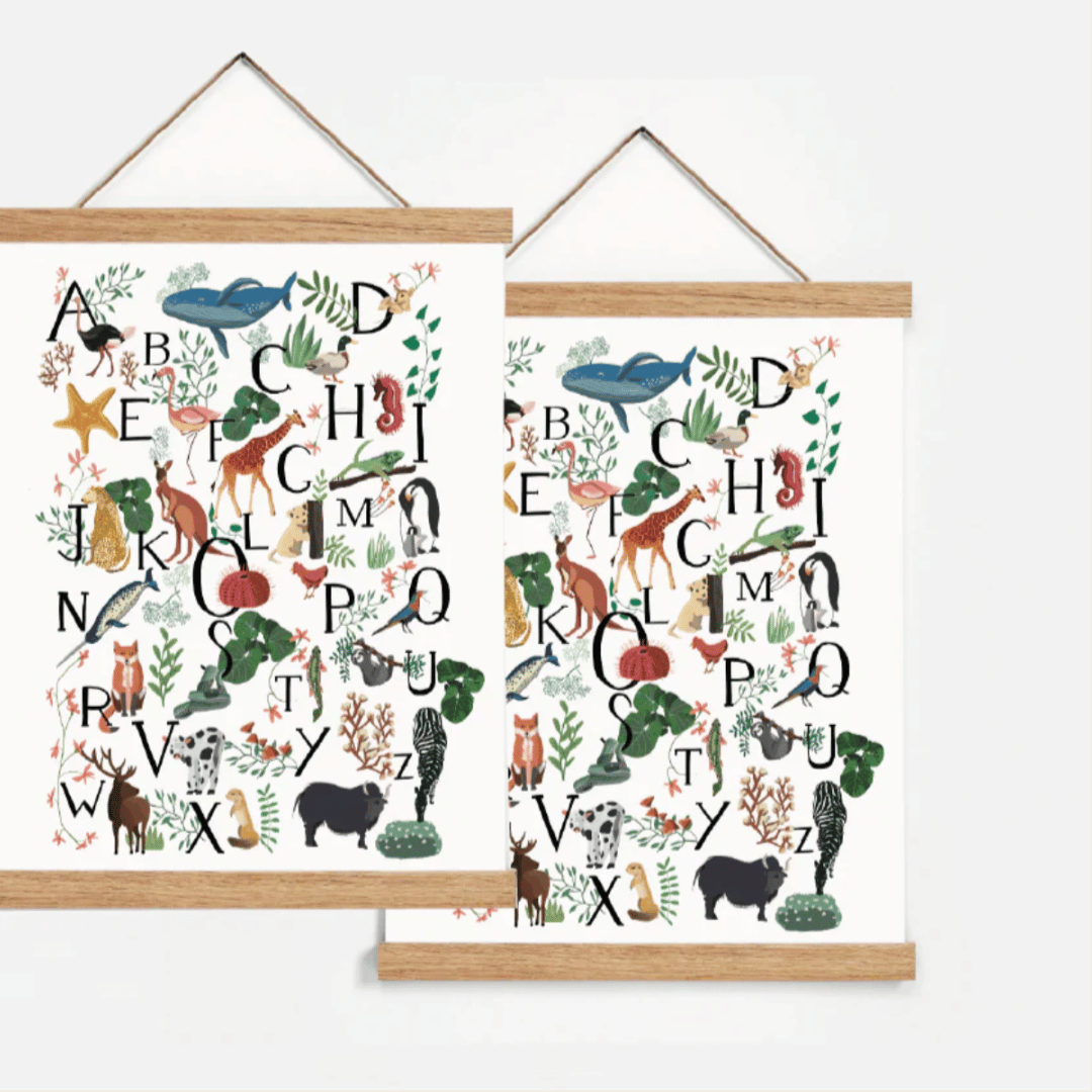 Poster Stand - A3 Oak Sticks