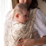 Porte bébé sans noeud Hortensia