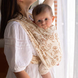 Porte bébé sans noeud Hortensia