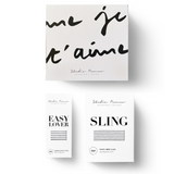 Coffret easy lover bandeau peau a peau et echarpe de portage sling stripes studio romeo