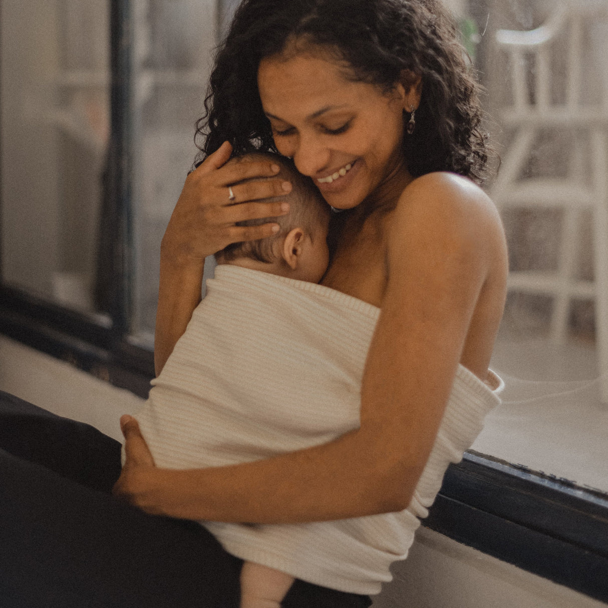 Easy lover bandeau peau a peau linen studio romeo